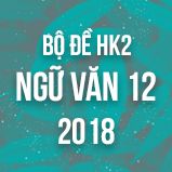 Bộ đề thi HK2 môn Ngữ văn lớp 12 năm 2017-2018