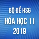 Bộ đề thi HSG môn Hóa lớp 11 năm 2019