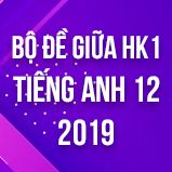 Bộ đề thi giữa HK1 môn Tiếng Anh lớp 12 năm 2019