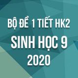 Bộ đề kiểm tra 1 tiết HK2 môn Sinh học lớp 9 năm 2020