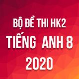 Bộ đề thi HK2 môn tiếng Anh lớp 8 năm 2020