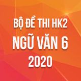 Bộ đề thi HK2 môn Ngữ Văn 6 năm 2020