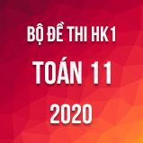 Bộ đề thi HK1 môn Toán 11 năm 2020