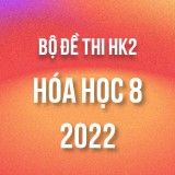 Bộ đề thi HK2 môn Hóa học lớp 8 năm 2021-2022