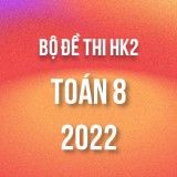 Bộ đề thi HK2 môn Toán lớp 8 năm 2021-2022