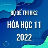 Bộ đề thi HK2 môn Hóa học lớp 11 năm 2021-2022