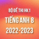 Bộ đề thi HK1 môn Tiếng Anh 8 năm 2022-2023