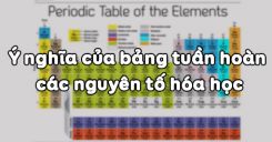 Bài 10: Ý nghĩa của bảng tuần hoàn các nguyên tố hóa học
