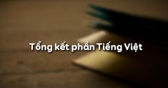 Soạn bài Tổng kết phần Tiếng Việt - Ngữ văn 6