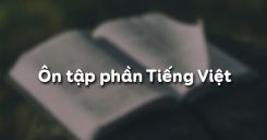 Ôn tập phần Tiếng Việt