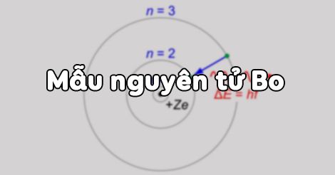 Vật lý 12 Bài 33: Mẫu nguyên tử Bo