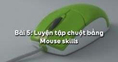 Bài 5: Luyện tập chuột bằng Mouse skills