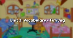 Unit 3: Vocabulary - Từ vựng