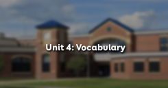 Unit 4: Vocabulary - Từ vựng