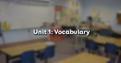 Unit 1: Vocabulary - Từ vựng