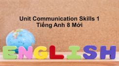 Unit 10: Communication - Skills 1