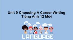 Unit 9: Choosing A Career - Writing