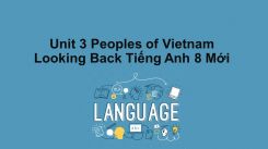 Unit 3: Peoples Of Vietnam - Looking Back