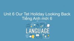 Unit 6: Our Tet Holiday - Looking Back