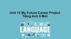 Unit 12: My Future Career - Project