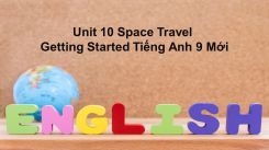 Unit 10: Space Travel - Getting Started