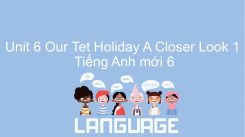 Unit 6: Our Tet Holiday - A Closer Look 1