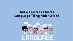 Unit 4: The Mass Media - Language