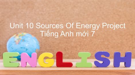 Tiếng Anh 7 mới Unit 10 Project - Kỹ năng nhóm - Hoc247