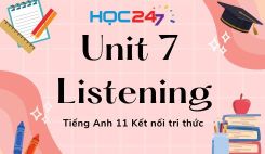 Unit 7 - Listening
