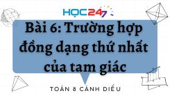 Bài 6: Trường hợp đồng dạng thứ nhất của tam giác