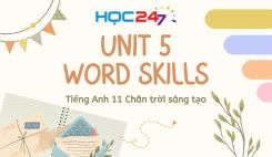 Unit 5 – Word Skills