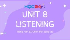 Unit 8 – Listening