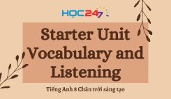 Starter Unit - Vocabulary and Listening