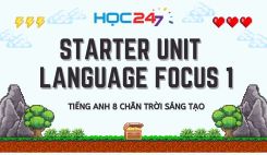 Starter Unit - Language Focus 1