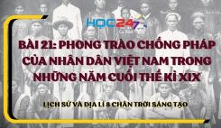 Bài 21: Phong trào chống Pháp của nhân dân Việt Nam trong những năm cuối thế kỉ XIX
