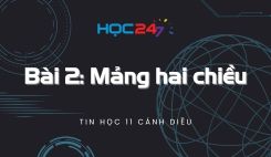 Bài 2: Mảng hai chiều