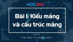 Bài 1: Kiểu mảng và cấu trúc mảng