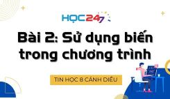 Bài 2: Sử dụng biến trong chương trình