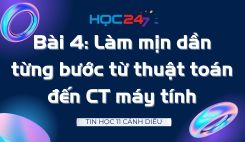 Bài 4: Làm mịn dần từng bước từ thuật toán đến chương trình máy tính