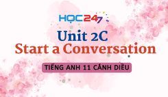 Unit 2C - Start a Conversation