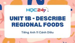 Unit 1B - Describe Regional Foods