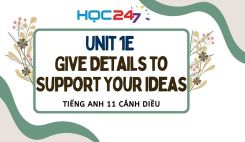 Unit 1E - Give Details to Support Your Ideas