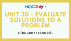 Unit 3D - Evaluate Solutions to a Problem
