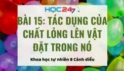 Bài 15: Tác dụng của chất lỏng lên vật đặt trong nó