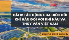 Bài 8: Tác động của biến đổi khí hậu đối với khí hậu và thủy văn Việt Nam