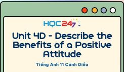 Unit 4D - Describe the Benefits of a Positive Attitude