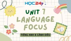 Unit 7 – Language Focus