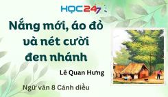 Nắng mới, áo đỏ và nét cười đen nhánh