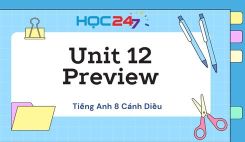 Unit 12 – Preview