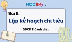 Bài 8: Lập kế hoạch chi tiêu